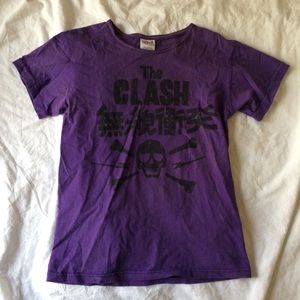 The Clash “Radio Clash” Japanese skull T shirt